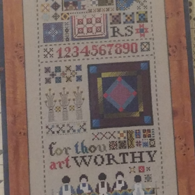 Told In A Garden - Amish Quilt Sampler