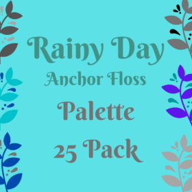 RAINY DAYS Colour Palette Floss Bundles - Anchor Brand LIMITED QUANTITIES