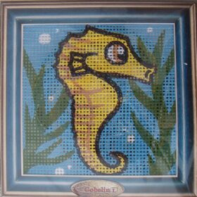 Seahorse - Small Needlepoint  Kit