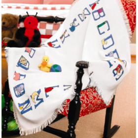 Charlescraft Baby Alphabet Afghan