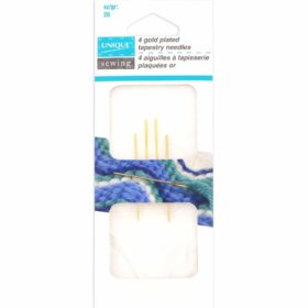 UNIQUE Gold Plated Needles-Size 26