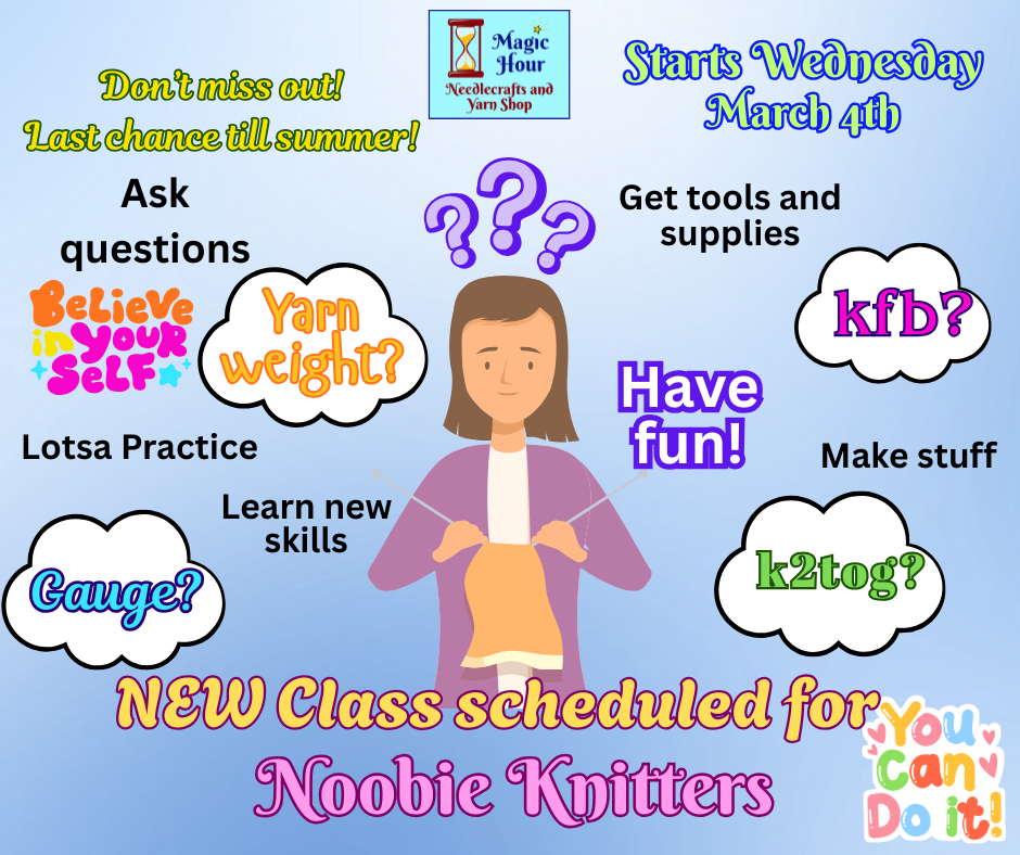 Noobie Knitters